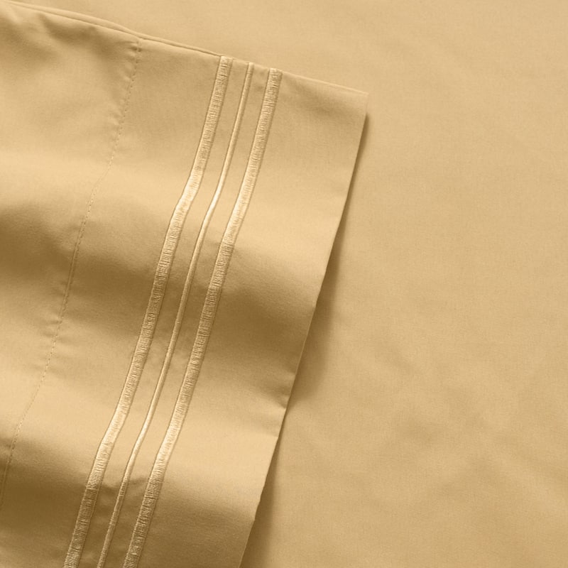 Sweet Home Collection Triple Stitch 4-piece Bed Sheet Set