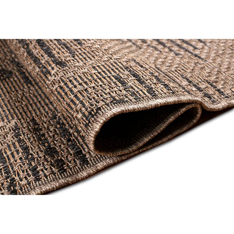 Terra by Obeetee Sol Static Diamond Natural Rug