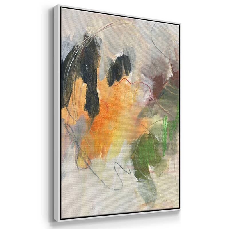 Abstract Floral Delight II - Multi Piece Framed Canvas