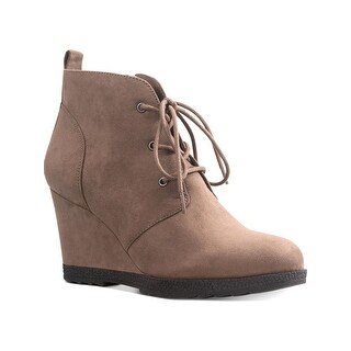 American Rag Women's Emilee Almond Toe Knee High Fashion Boots Brown Size 6
