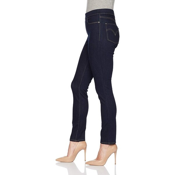 women's levi's pull up jeans