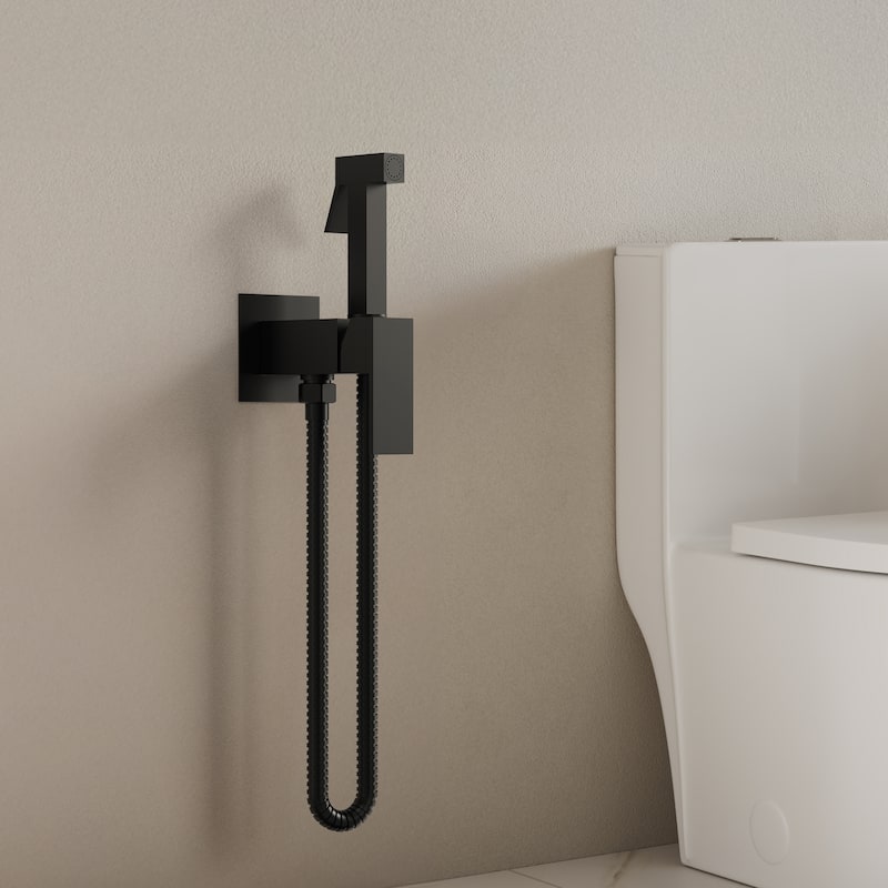Multi-Function Handheld Bidet Sprayer with Temperature Control, Bidet Attachment for Toilet - N/A