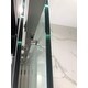preview thumbnail 7 of 5, Vanity Art 60 x 76" Frameless Bypass Sliding Glass Shower Door 2 Ways Sliding Shower Door, Brushed Nickel - 76" H x 60" W