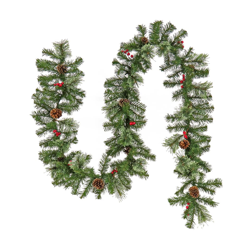 National Tree Company 9 ft. Evergreen Tips Garland - 9 ft