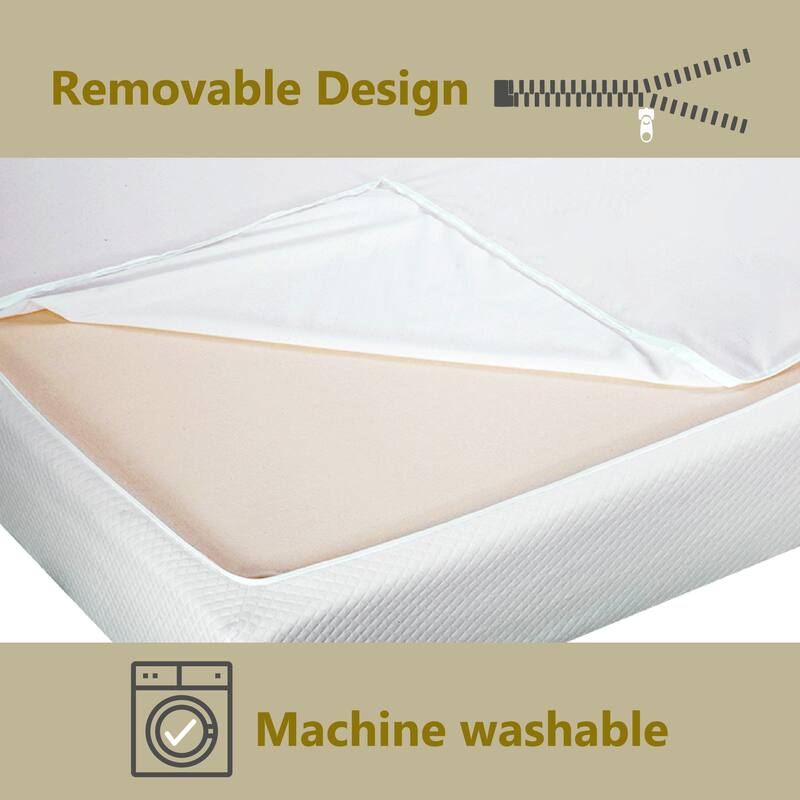 Comfiture Modern 8-inch Hypoallergenic Gel Memory Foam Mattress by DreamMax