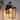 Maxax 1‑Light Dusk to Dawn Outdoor Wall Lantern Dimmable LED Black Seeded Glass Wall Sconce for Porch Patio Garage Entryway