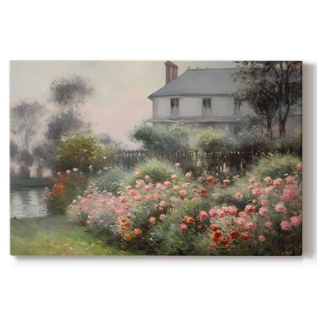 Vintage Landscape -DCCCXLVI -Gallery Wrapped Canvas