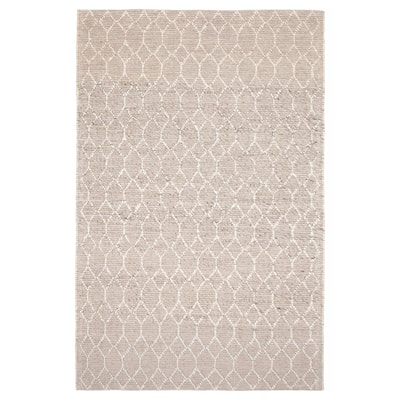 ECARPETGALLERY Braid weave Sienna Brown Wool Rug - 5'1 x 7'10