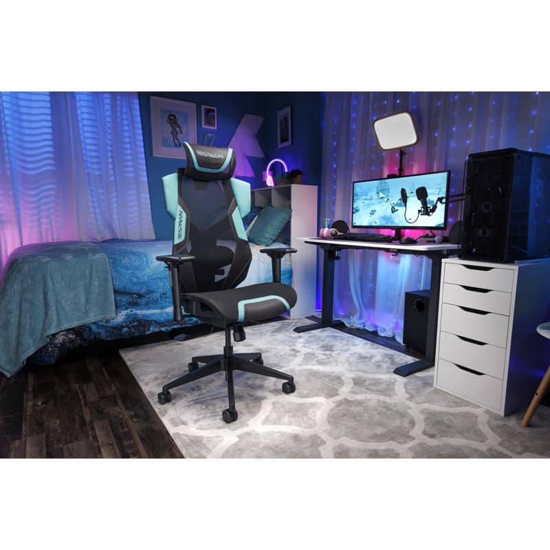 RESPAWN FLEXX Mesh Gaming Chair With Lumbar Support, Adjustable Headrest