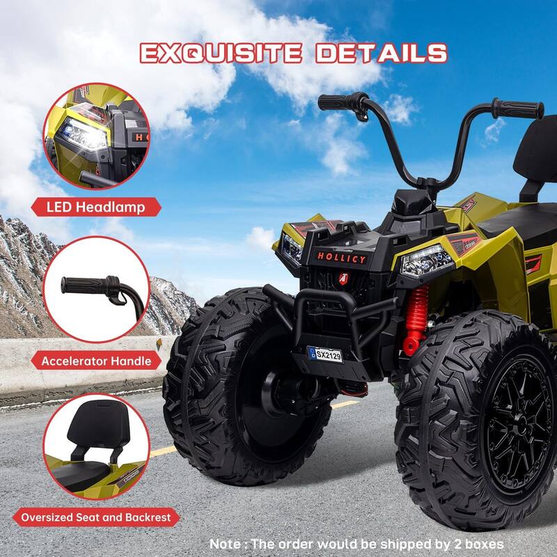 24v electric quad
