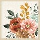 preview thumbnail 1 of 9, Chic Flowers by Dina June Wood Framed Wall Art Print - Svelte Natural