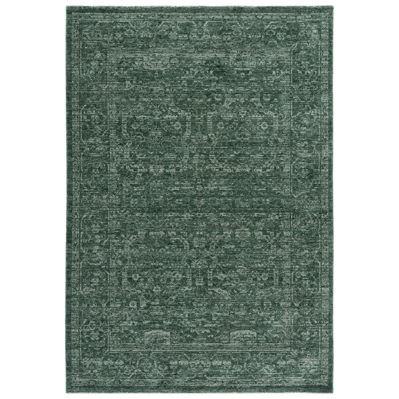 SAFAVIEH Vintage Overdye Ietie Rug - Green - 6' x 9'