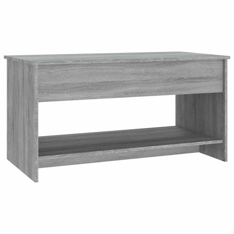 vidaXL Coffee Table Lift Top End Table Accent Side Sofa Table Engineered Wood - 40.2" x 19.7" x 20.7"