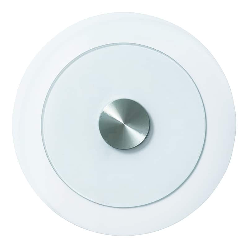 Clear Glass Round Lazy Susan Turntable with Rotation for Serving Table or Kitchen Use