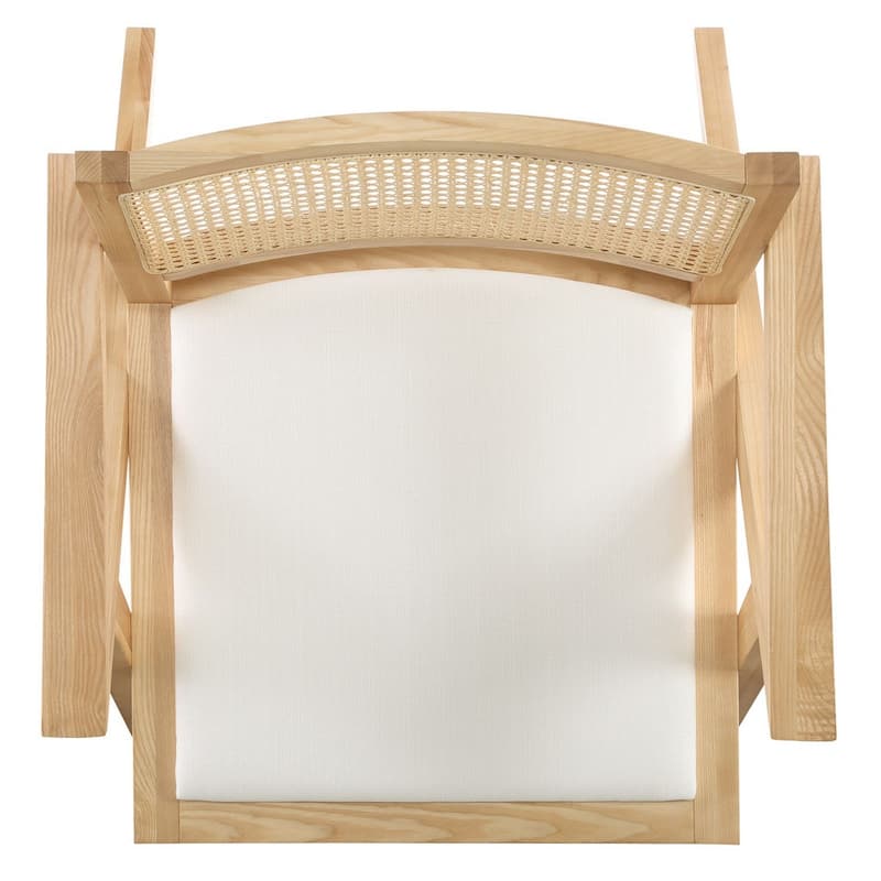 SAFAVIEH Home Krystine Rattan Accent Chair - 30"W x 32"D x 32"H