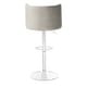 preview thumbnail 19 of 28, SAFAVIEH Couture Zayna Adjustable Barstool. - 21.3"x22.1"x44.1"