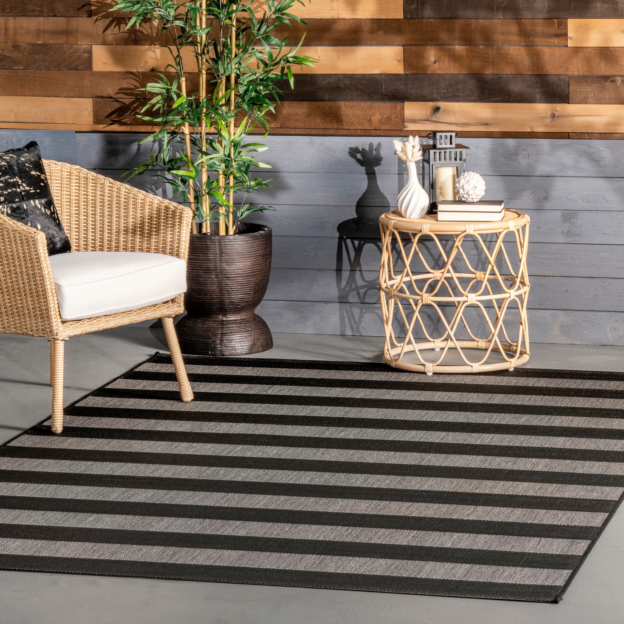 Bed bath and beyond on sale patio rugs