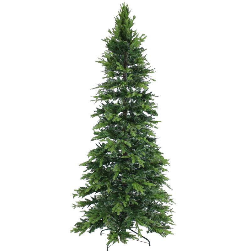 Sunnydaze Slim and Stately Artificial Christmas Tree - 8 Foot