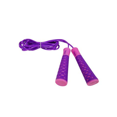 TKO Soft-Grip Jump Rope (Plum/Cherry) - Plum/Cherry - One Size Fits Most