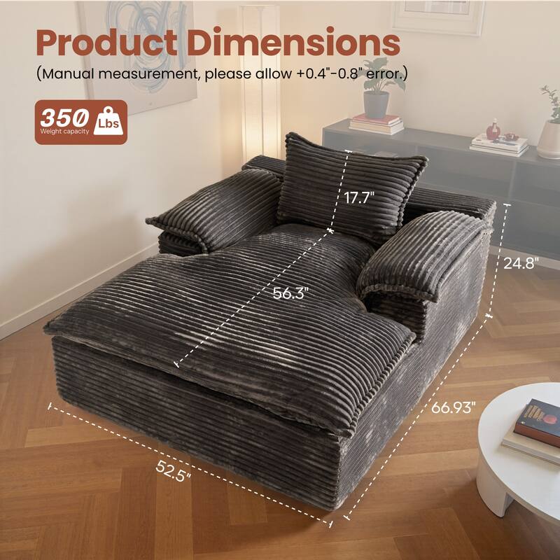 OVIOS Multifunctional Modular Cloud-Like Sofa