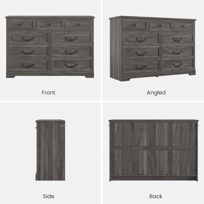 Farmhouse Drawers Dresser for Bedroom Storage Dressers Organizer