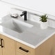 preview thumbnail 74 of 143, Altair Wildy Bathroom Vanity with White Composite Stone Top without Mirror