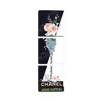 Getting Tipsy With Chanel Canvas Wall Art by Pomaikai Barron