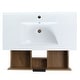 preview thumbnail 27 of 49, Plywood Freestanding Bathroom Vanity Set with Integrated Sink