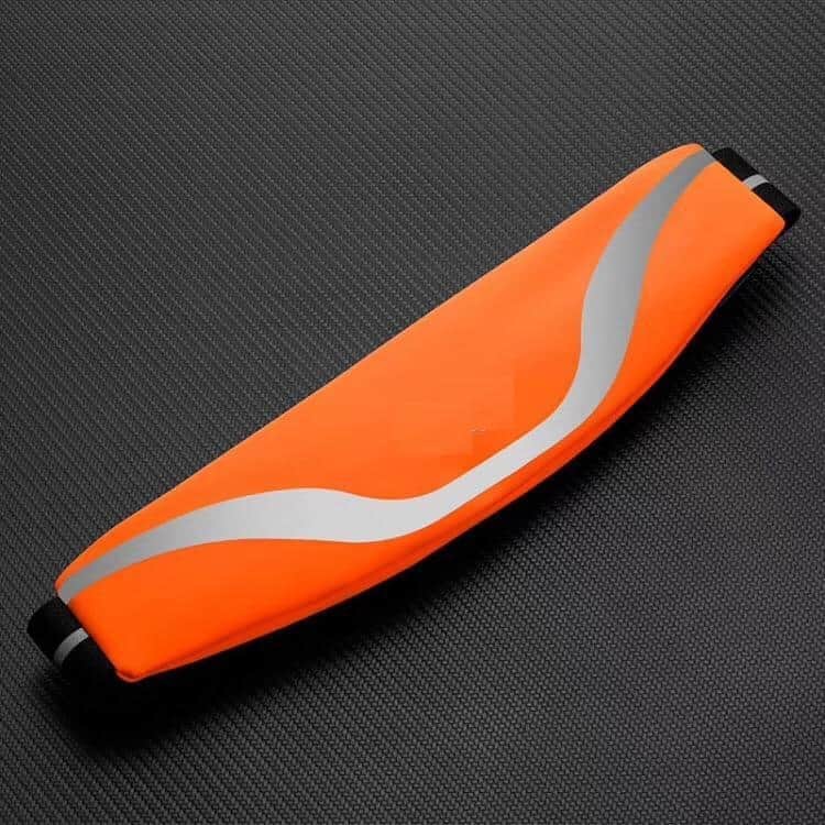 Water-Resistant Sport Waist Pack Running Belt with Reflective Strip - Orange