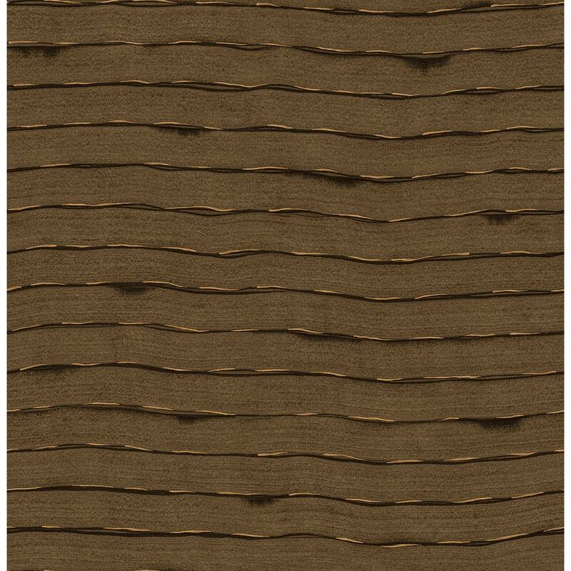 Sarah + Ruby Naia Brown Horizontal Wavy Lines Wallpaper