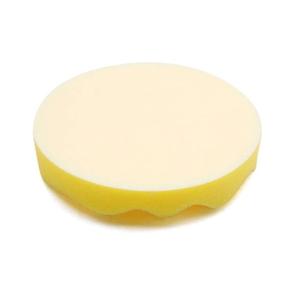 Shop 2pcs Yellow 6inch Car Waxing Polish Foam Wax Cleaning Plate