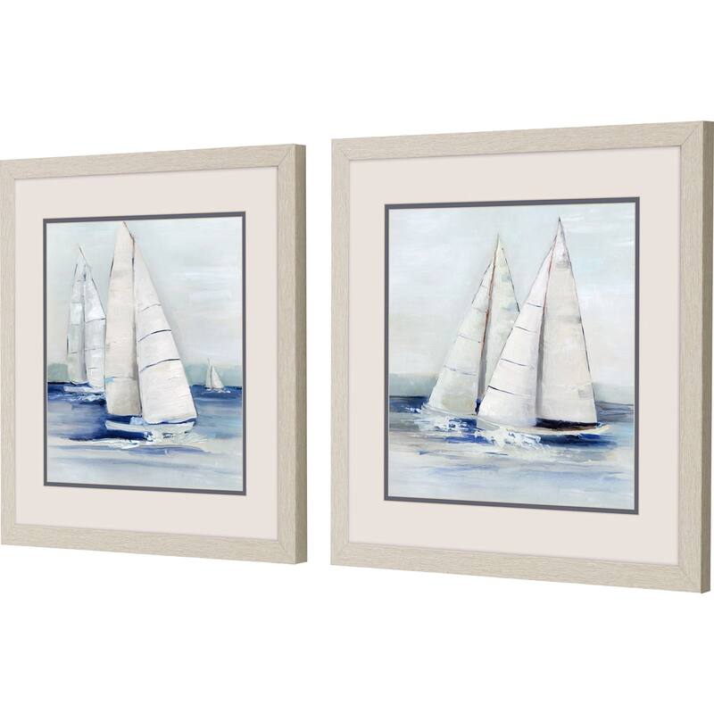 Close Sail S/2 Framed Art Under Glass