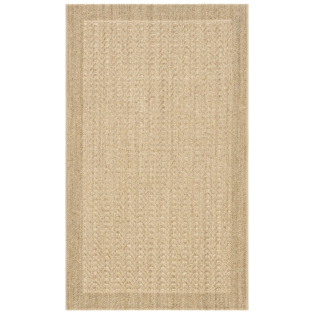 SAFAVIEH, Palm Beach Pearly Modern Sisal Rug