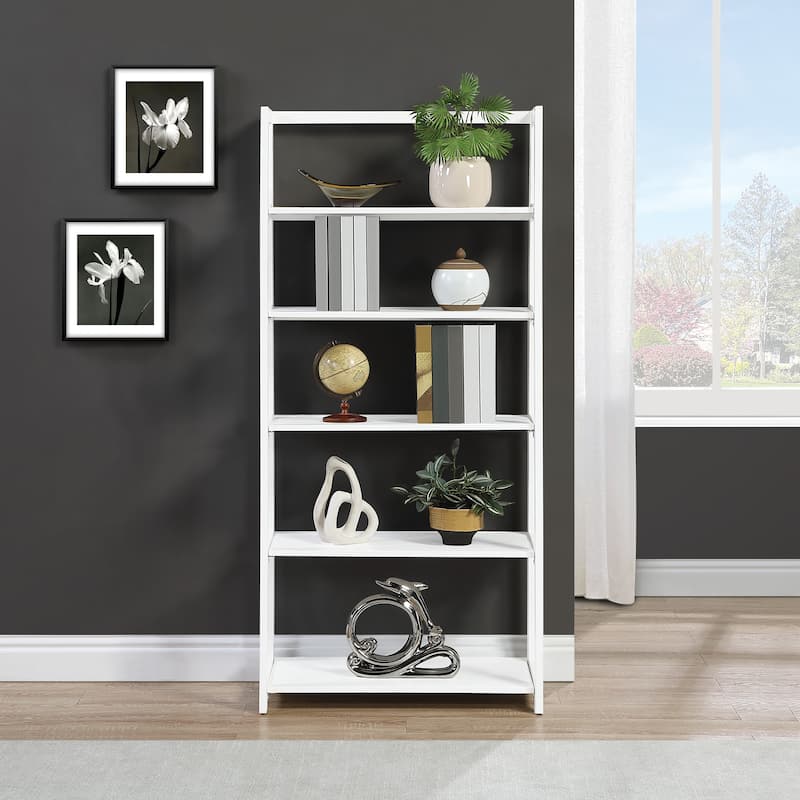 Bayfront 5-Self Folding Bookcase