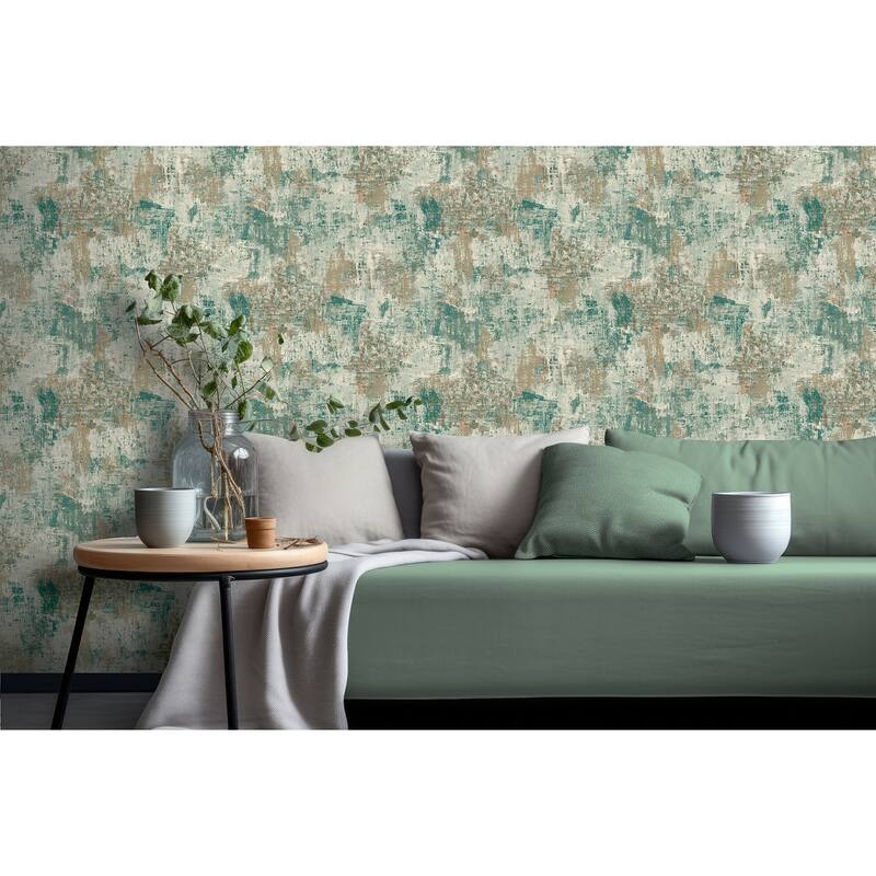 Arthouse Sergio Green Abstract Texture Wallpaper