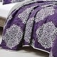 preview thumbnail 4 of 3, Wellco Bedding Comforter Set 3 Piece All Season,Purple