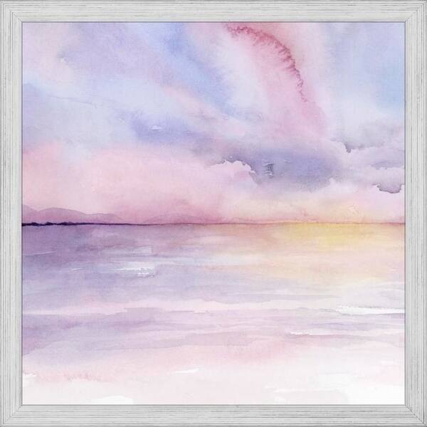 Shop Easy Art Prints Grace Popp S Pale Sunset I Premium Canvas