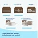 preview thumbnail 45 of 49, Graco Sasha 5-in-1 Convertible Crib with Drawer