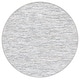 preview thumbnail 14 of 19, SAFAVIEH Handmade Flatweave Montauk Gjyle Casual Cotton Rug 6' Round - Silver - Round