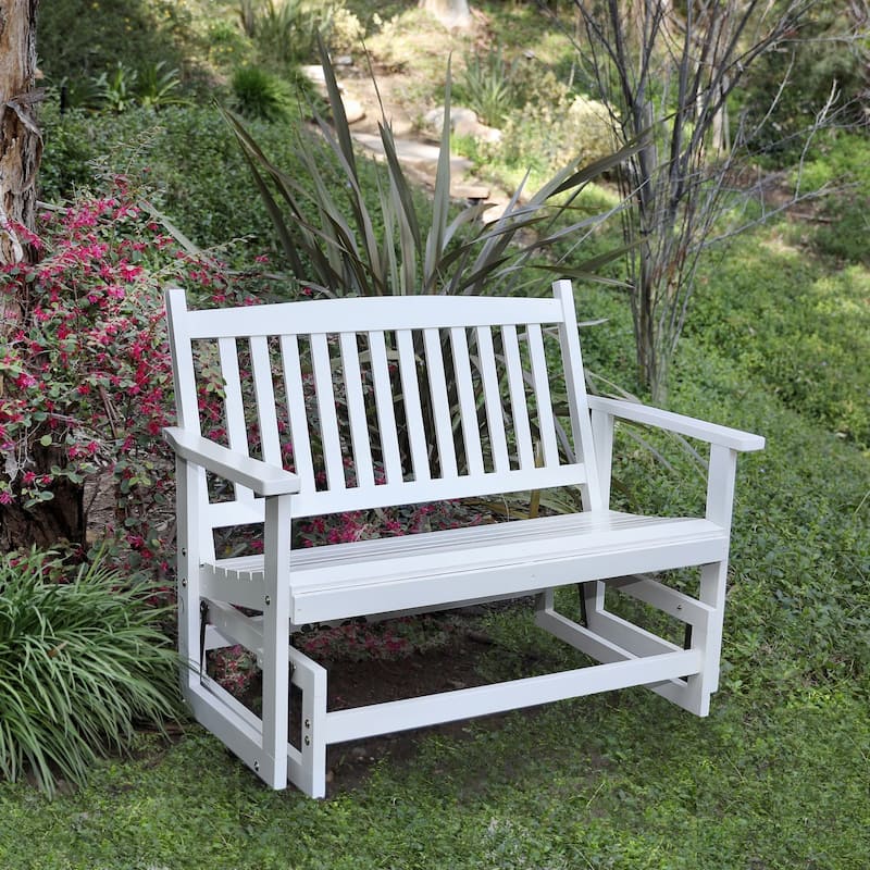Torrey Loveseat Porch Glider Bench - 49.75-inch