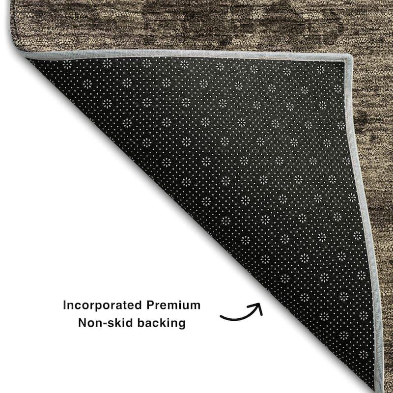 Premium Washable Super Soft Vintage Trellis Mayfield Rug