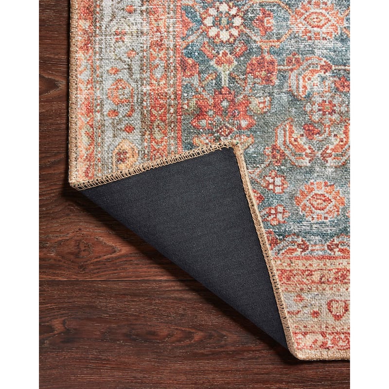 Alexander Home Dhanya Bohemian Vintage Border Printed Rug