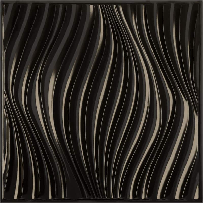19 5/8"W x 19 5/8"H Billow EnduraWall Decorative 3D Wall Panel