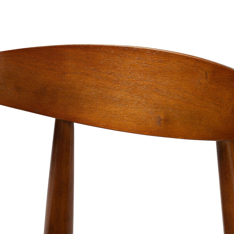 Carson Carrington Haapajarvi Mid-century Modern Medium Oak Dining Chair (Set of 2)