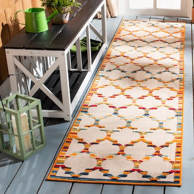 SAFAVIEH Cabana Nilgun Indoor/ Outdoor Waterproof Patio Trellis Rug