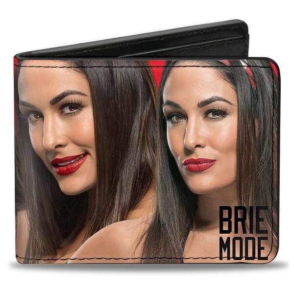 Shop Brie Bella 4 Vivid Poses Brie Mode Red Bi Fold Wallet One