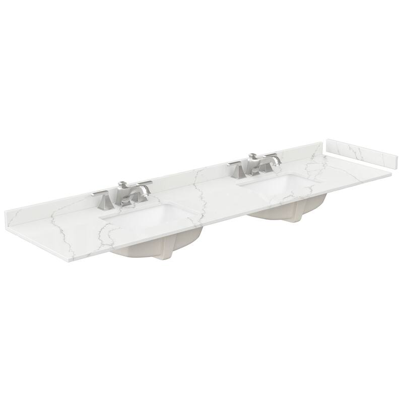Wyndham Collection WCS141484D-QTZ-US3MXX Sheffield 84" Free Standing