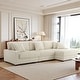 preview thumbnail 105 of 153, 118.4"W Plush Modular Sectional Sofa with Pillows