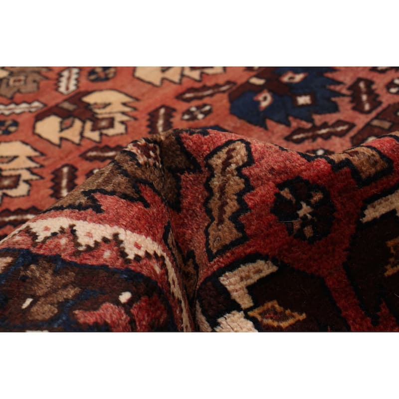 ECARPETGALLERY Hand-knotted Anadol Red Wool Rug - 3'11 x 9'11