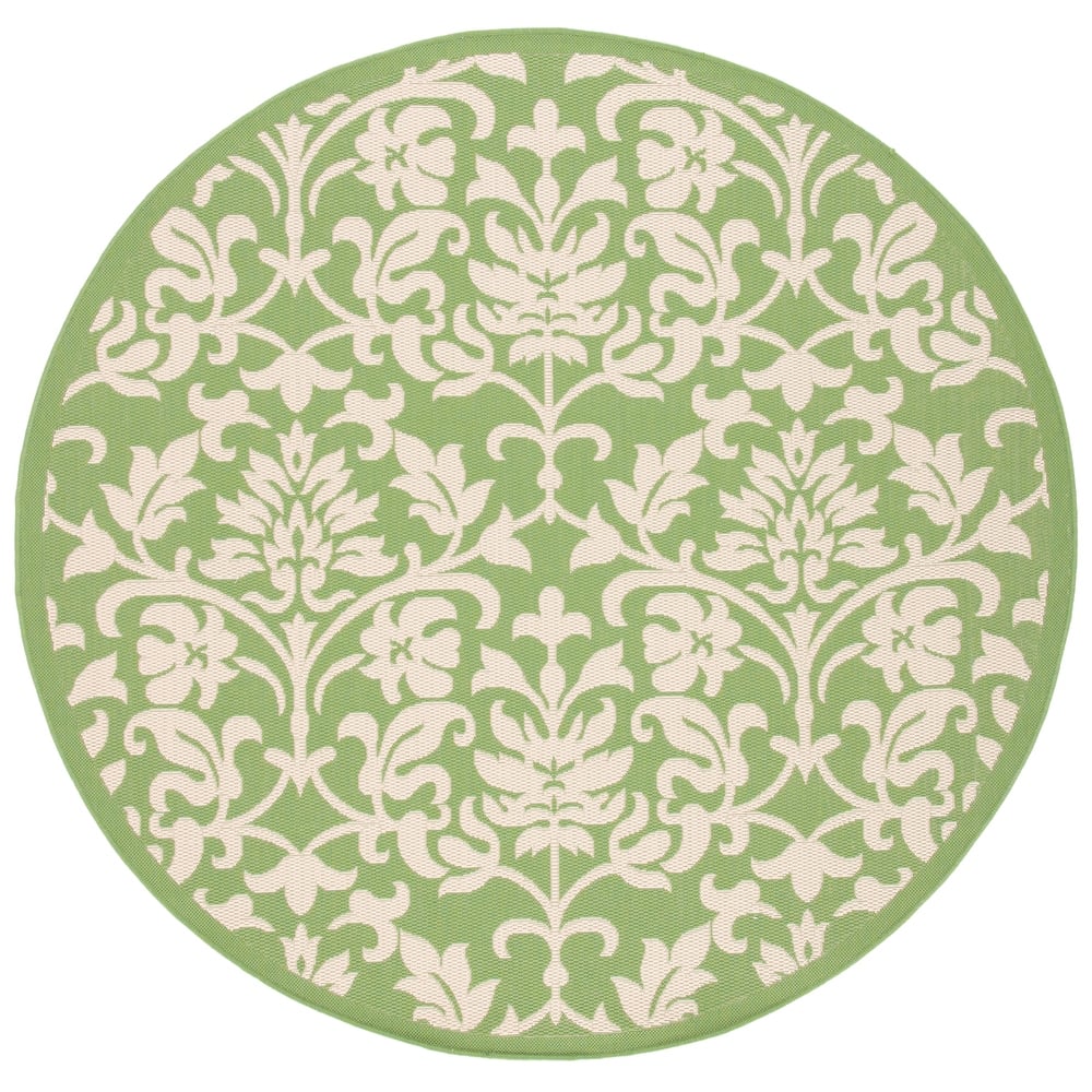 SAFAVIEH Courtyard Heleena Indoor/ Outdoor Waterproof Patio Backyard Rug